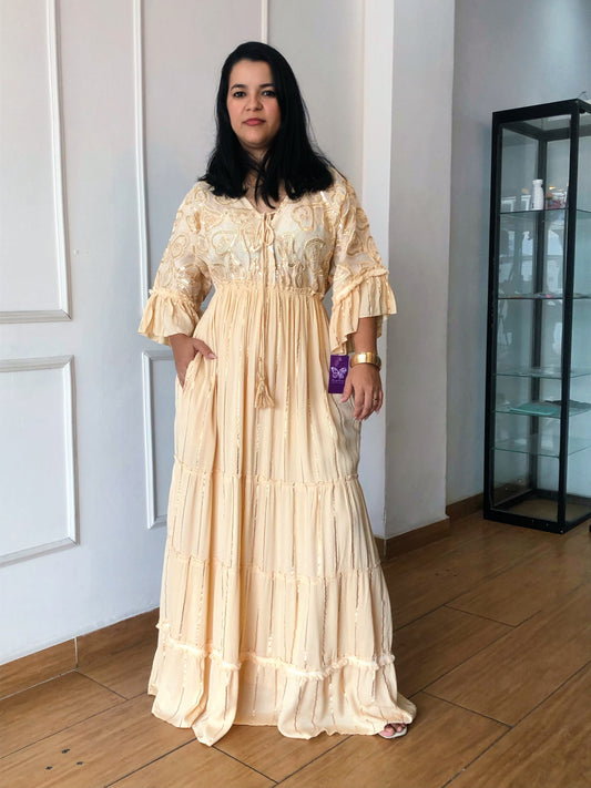 Vestido Indiano Flaire