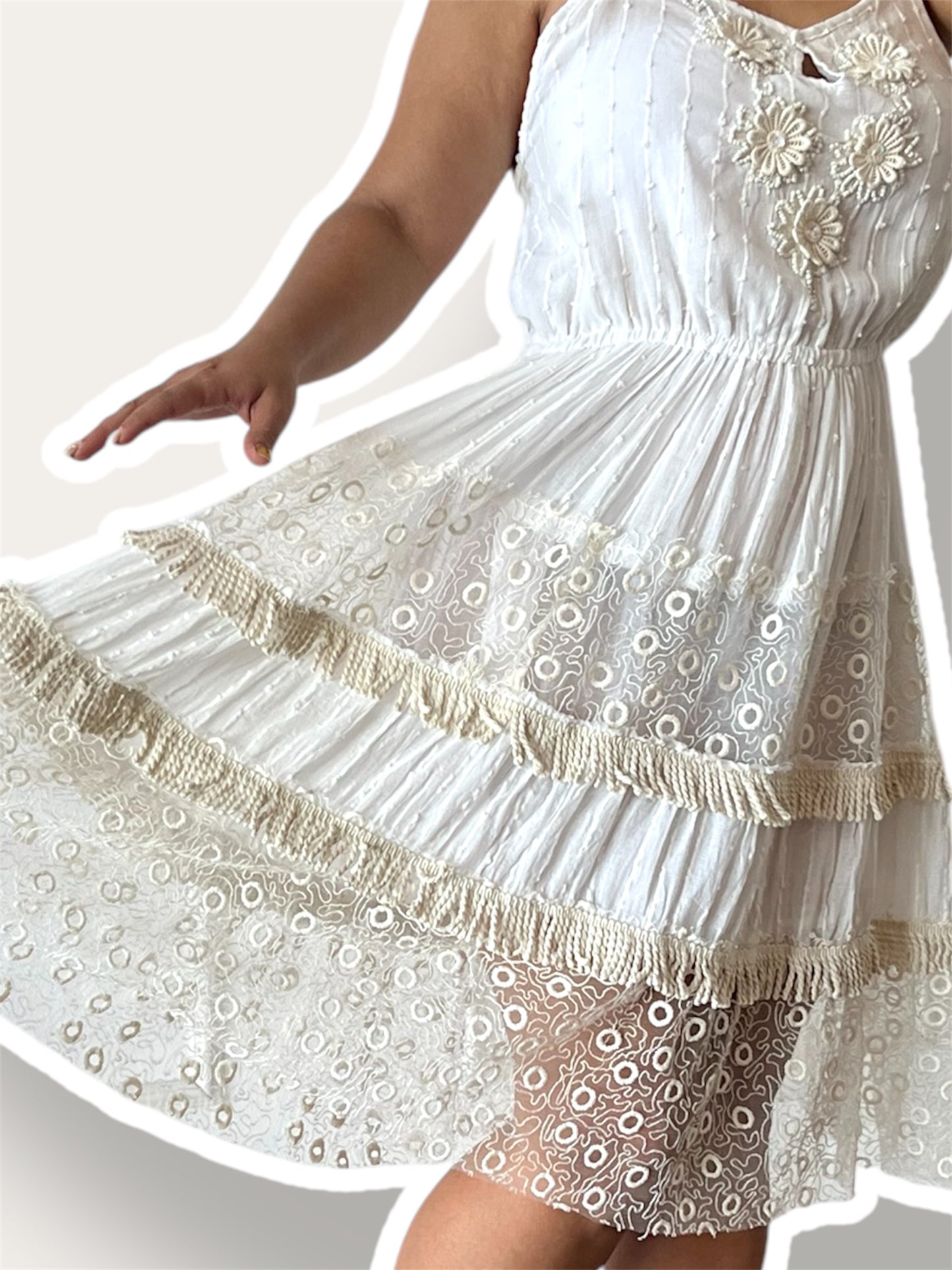 Vestido indiano - Delicate shine