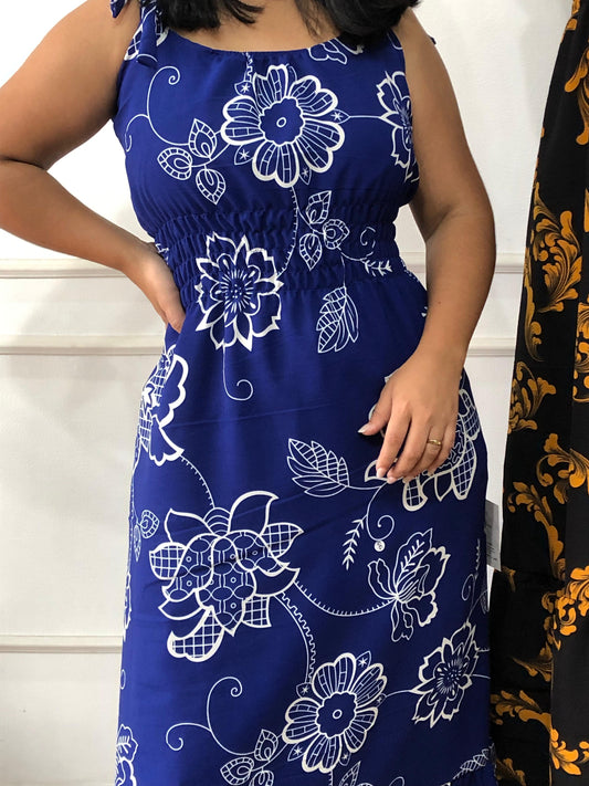 Vestido Duna, Alça de amarração.